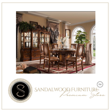 Load image into Gallery viewer, "Arna Royal Victorian Collection" Luxury Plus Furniture - Exquisite Dining Table 1.6m & Chairs x6