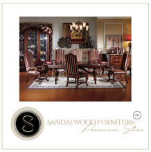 Load image into Gallery viewer, "Arna Royal Victorian Collection" Luxury Plus Furniture - Exquisite Rectangular Dining Table 2.5m Marble & Chairs