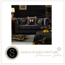 Load image into Gallery viewer, "Arna Royal Victorian Collection" European-Style Sofa Cushion Cover Luxury Embroidery