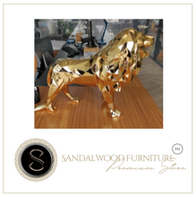 Load image into Gallery viewer, "Arna Lisa" Resin 78*30*56cm Geometric Lion Sculpture Ornament - High Quality
