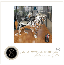 Load image into Gallery viewer, "Arna Lisa" Resin 78*30*56cm Geometric Lion Sculpture Ornament - High Quality