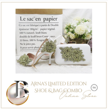 Load image into Gallery viewer, Limited Edition - Luxury Lace Shoe Set - Many colours & Sizes (Shoe + Clutch)