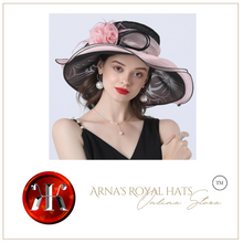 Load image into Gallery viewer, "Arna Collection" Luxury Hats - Stunning Designer Organza