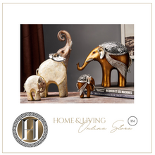 Load image into Gallery viewer, "Arna Lisa" Luxury Natures Finest Collection - Resin Elephants Sculptures