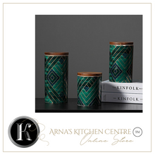 Load image into Gallery viewer, "Arna Lisa" Royal Collection - Luxury 3 Piece Storage - Green/Blue/Gold