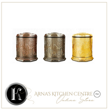 Load image into Gallery viewer, "Arna Royal Vintage Collection" Luxury Pedal Golden Range 6L Trash Rubbish Bin