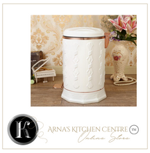 Load image into Gallery viewer, "Arna Royal Vintage Collection" Luxury Pedal Golden Range 6L Trash Rubbish Bin
