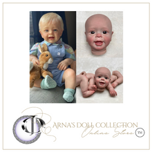 Load image into Gallery viewer, Arna Lisa Collection - Baby - Anthony 22Inch Silicone Vinyl Newborn Doll Kit - DIY