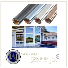 Load image into Gallery viewer, Top Quality - One Way Mirror Window Film Tint - Many Colours & Sizes 100cm