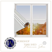 Load image into Gallery viewer, Top Quality - One Way Mirror Window Film Tint - Many Colours & Sizes 300cm