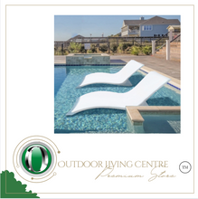 Load image into Gallery viewer, Luxury Plus Furniture - Sun Pool Lounger - White x2