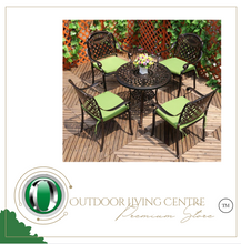Load image into Gallery viewer, Luxury Plus Furniture - Classical Table & 4 Chairs (Balcony, Patio, Courtyard)