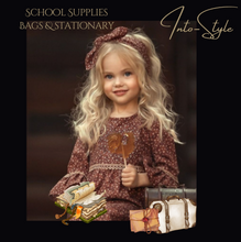 Load image into Gallery viewer, "Arna's Designer School Bags" New Lighten Up Primary Flip Large-capacity Waterproof Bag