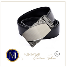 Load image into Gallery viewer, Mens Luxury BELT Automatic Buckle Genuine Leather - Many Styles & Sizes