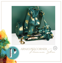 Load image into Gallery viewer, Luxury Pet Leash Engraved Name ID Tag + Collar + Flower/Bow Tie - Free Engraving Personalise + Harness + Poop Bag (all Sizes)