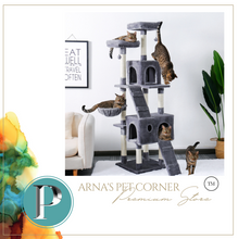 Load image into Gallery viewer, Luxury Cat Tree - Climbing Frame, Scratch Board Toy - Large