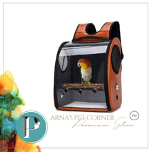 Load image into Gallery viewer, Backpack Carrier - Canary, Lovebird, Budgie, Finch, Rabbit, Rat, Mouse Carry Cage