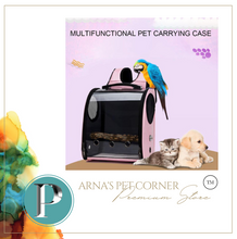 Load image into Gallery viewer, Backpack Carrier - Canary, Lovebird, Budgie, Finch, Rabbit, Rat, Mouse Carry Cage