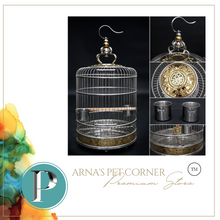 Load image into Gallery viewer, Designer Villa Stainless Steel Copper Birdcage - Small 36cm or 38cm
