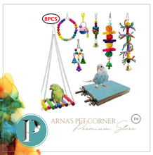 Load image into Gallery viewer, Birds Toys 8 Pieces Interactive Play