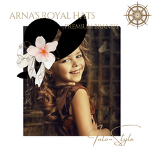Load image into Gallery viewer, "Arna" Collection - Girls Hats - Many Sizes and Colours (2-6 years) Straw with Bow