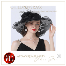 Load image into Gallery viewer, "Arna Collection" Luxury Hats - Stunning Designer Organza