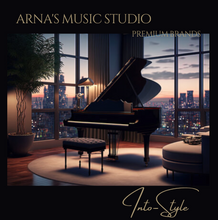 Load image into Gallery viewer, Arna's Luxury Painting Collection - Classical Musical Notes Canvas Painting - Many Styles