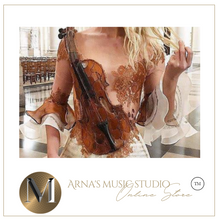 Load image into Gallery viewer, Full Size 4/4 Peccatte Bow Pernumbuco Fine Tuner Professional + Colourful Case - Handmade Violin