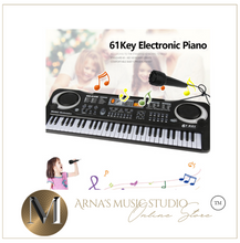 Load image into Gallery viewer, Kids Electronic Piano Keyboard Portable 61 Keys Organ with Microphone