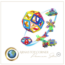 Load image into Gallery viewer, 184 Piece Mini Magnetic Designer Construction Block Set