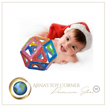 Load image into Gallery viewer, 184 Piece Mini Magnetic Designer Construction Block Set