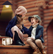 Load image into Gallery viewer, Arna Royal Gown Collection - Girls Overcoat Windproof Double Breasted Trench Coat - Many Sizes