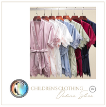 Load image into Gallery viewer, Arna Royal Gown Collection - Luxury Girls Robe Satin - Many Sizes & Colours