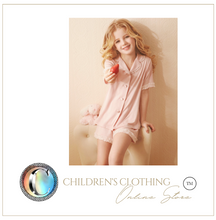 Load image into Gallery viewer, Arna Royal Gown Collection - Luxury Girls Pyjama's 100% Cotton/Lace - Many Sizes