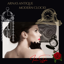 Load image into Gallery viewer, Deluxe "Arna Royal Clock Collection" Luxury European Retro Telephone Clock - Many Colours