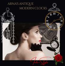 Load image into Gallery viewer, "Arna Royal Victorian Collection" Vintage Unique High Quality Copper Table Clock