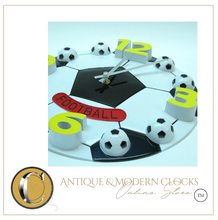 Load image into Gallery viewer, Deluxe "Arna Royal Clock Collection" Football Basketball Clock 3D Children's