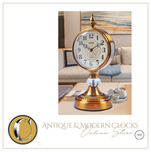Load image into Gallery viewer, "Arna Royal Victorian Collection" Vintage Unique High Quality Copper Table Clock