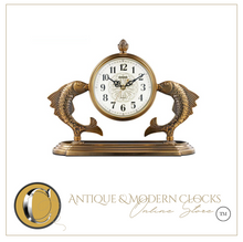 Load image into Gallery viewer, "Arna Royal Victorian Collection" Vintage Unique High Quality Copper Table Clock