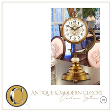 Load image into Gallery viewer, "Arna Royal Victorian Collection" Vintage Unique High Quality Copper Table Clock