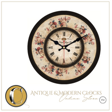 Load image into Gallery viewer, Deluxe "Arna Royal Clock Collection" Handcrafted Retro Wooden Wall Clock