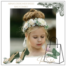 Load image into Gallery viewer, Limited Edition - Luxury Lace Shoe Set - Many Colours & Sizes (Shoe + Clutch) Wedding