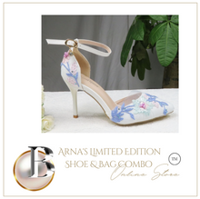 Load image into Gallery viewer, Limited Edition - Luxury Lace Shoe Set - Many Colours & Sizes (Shoe + Clutch)