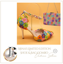 Load image into Gallery viewer, Limited Edition - Luxury Lace Shoe Set - Many colours & Sizes (Shoe + Clutch)