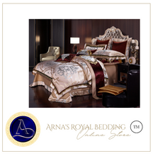 Load image into Gallery viewer, "Arna Lisa" Royal Collection - New Royal Luxury Bedding - King - 10 Piece