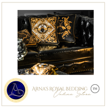Load image into Gallery viewer, "Arna Royal Victorian Collection" European-Style Sofa Cushion Cover Luxury Embroidery