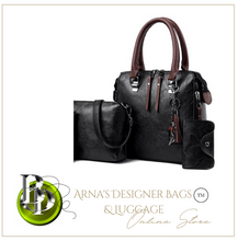 Load image into Gallery viewer, "Legend Collection" Women Handbags and Purse 4pcs Bag Set Female Shoulder Crossbody Bag Solid Color Soft Bag Wallet Handbag Cat Tassels Bags (SPECIAL)