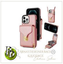 Load image into Gallery viewer, Zipper Purse/Wallet Cards Lanyard Case For iPhone 14 13 12 11 Pro X XS Max XR 8 7 Plus SE 2022 Crossbody