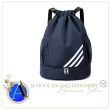 Load image into Gallery viewer, Sports Gym Swimming Backpack Drawstring Bag Beach - Waterproof.