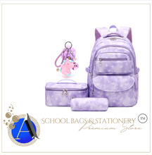 Load image into Gallery viewer, "Arna's Designer School Bags" New Girls Bag Set - Many colours and styles
